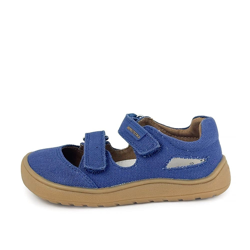 Chlapecké barefoot sandály PROTETIKA TAFI DENIM - 23 - náhled 3