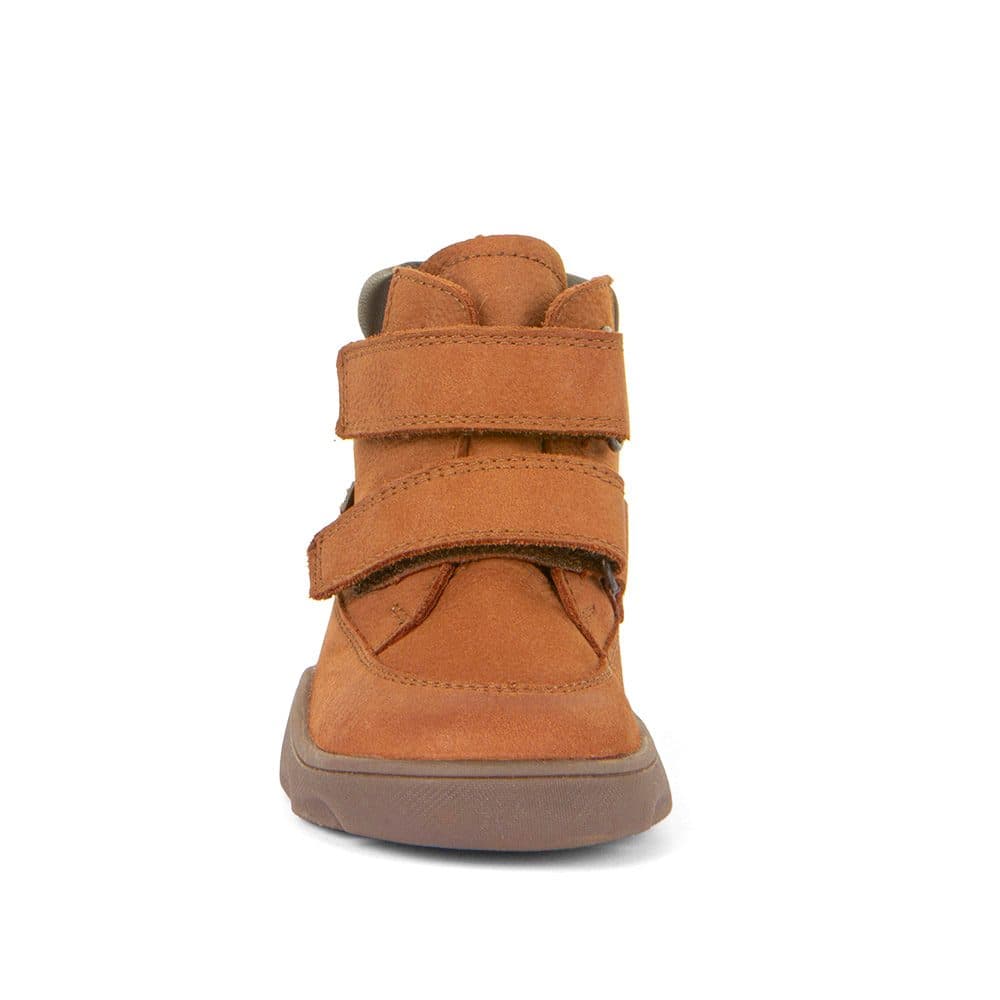 Dětské zimní barefoot boty ZERU TEX Cognac, Froddo, G2110150-3, hnědá - 23 - náhled 3