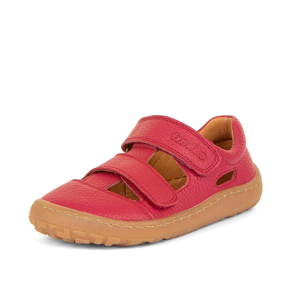 Dívčí barefoot sandály SANDAL Red Froddo G3150266-5 červená -