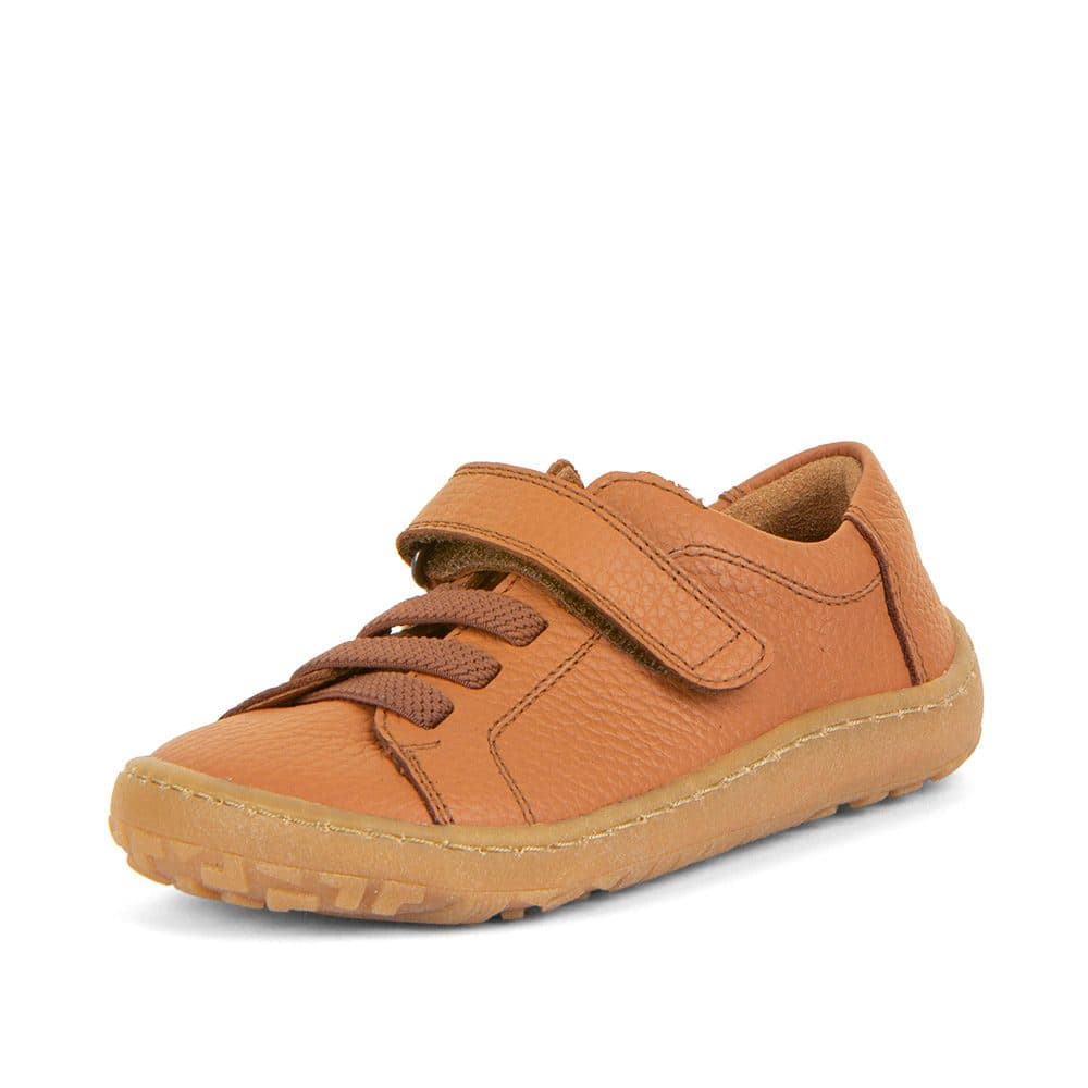 Dětské barefoot tenisky ELASTIC Cognac Froddo G3130241-10 hnědá -