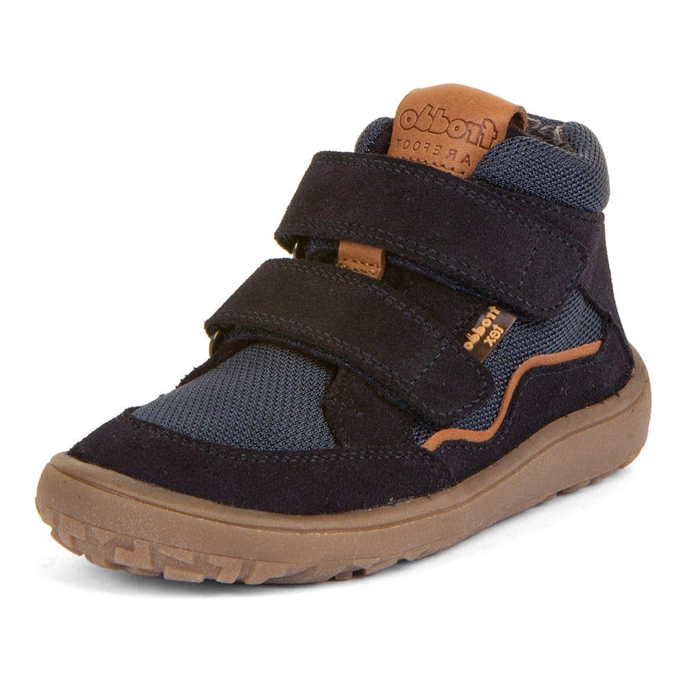 Chlapecké barefoot boty TEX AUTUMN  Dark Blue Froddo, G3110254, tmavě modrá - 40