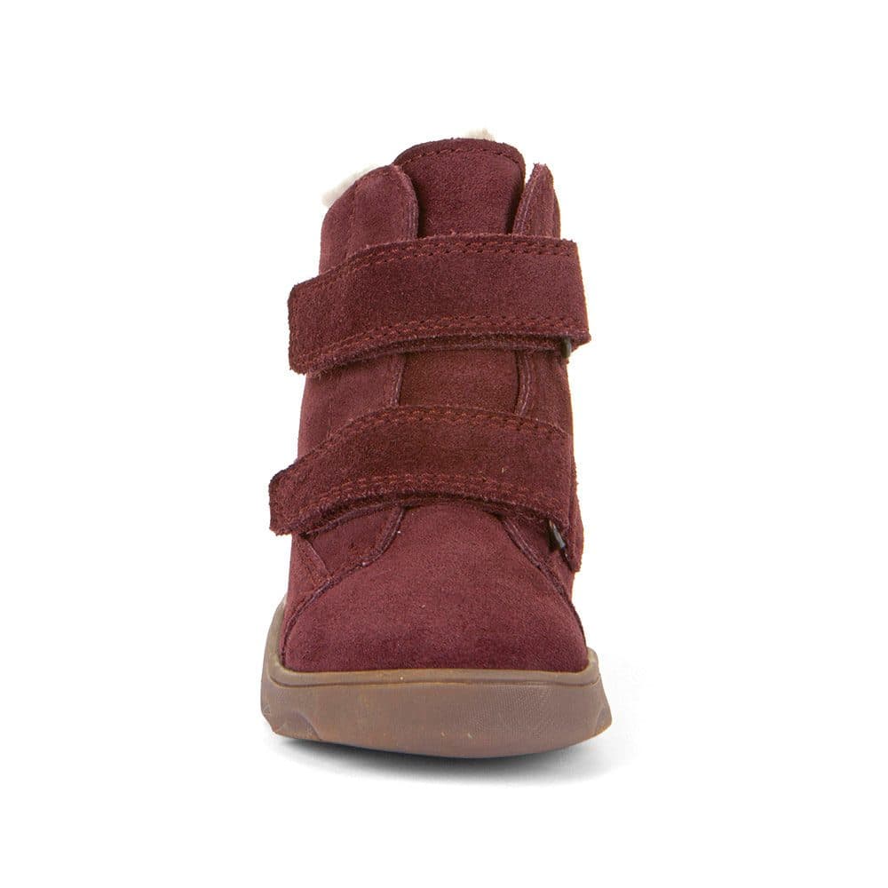 Dívčí zimní barefoot boty ZERU TEX FURRY Bordeaux Froddo G2110151-4 - 25 - náhled 2
