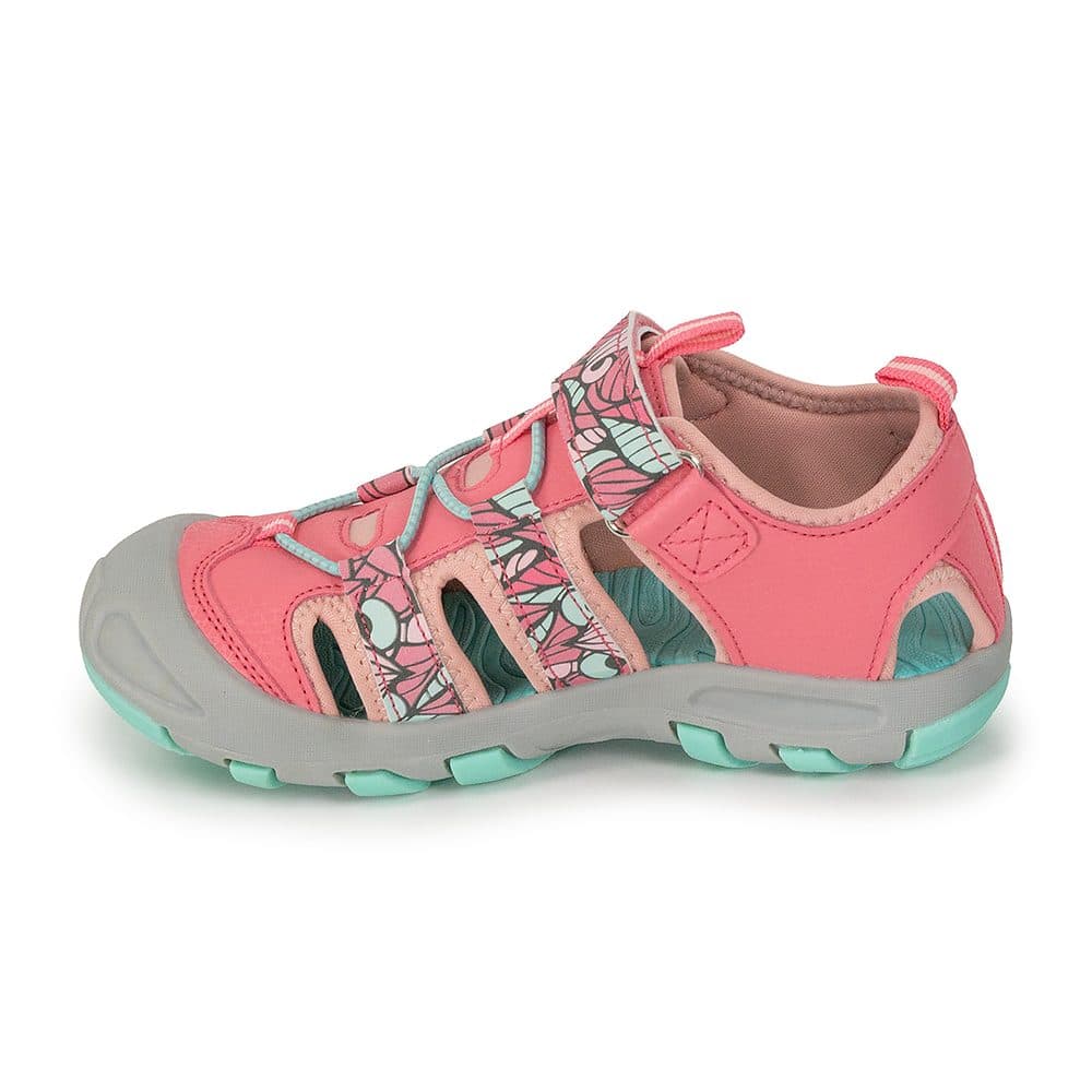 Dívčí sandály BUGGA LUMA Pink/Turquoise - růžové - 27 - náhled 3