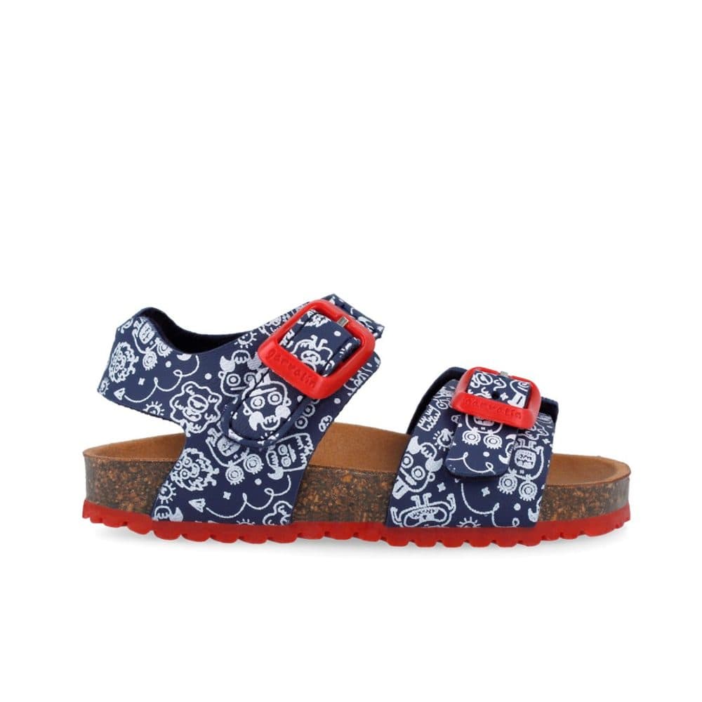 Chlapecké sandály BIO ESTAMPADO AZUL MARINO Biomecanics 262462-A089 - 25 - náhled 3