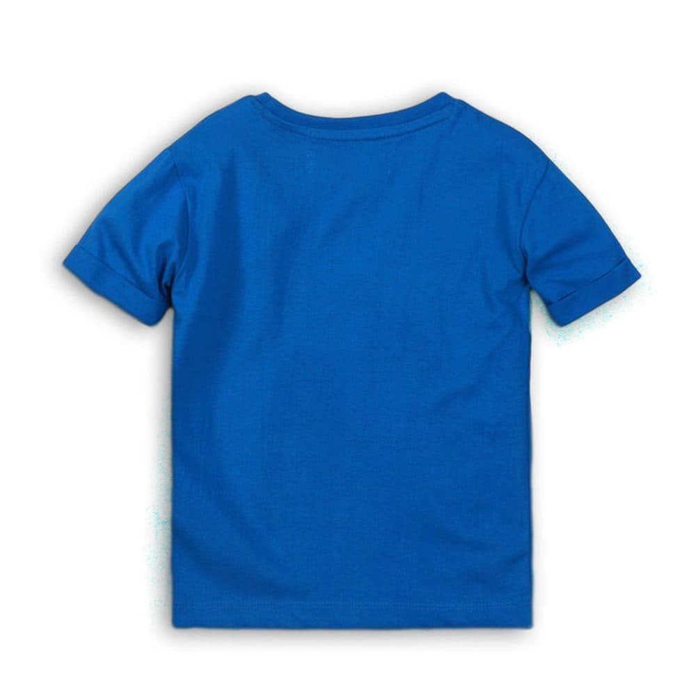Tričko chlapecké s krátkým rukávem, Minoti, TB TSHIRT 8, modrá - 68/80 | 6-12m - náhled 2