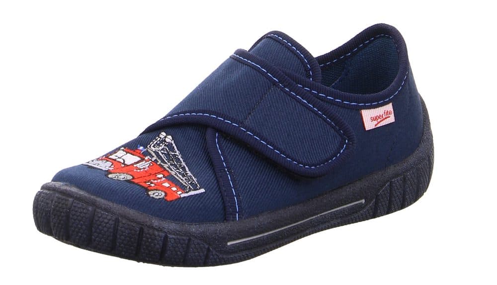 Chlapecké textilní papuče BILL Blue/Red, Superfit,0-800278-8000 -