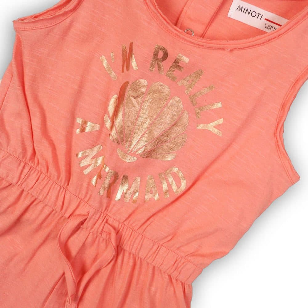 Overal dívčí bavlněný, Minoti, TG PLAYSUIT 1, růžová - 68/80 | 6-12m - náhled 3