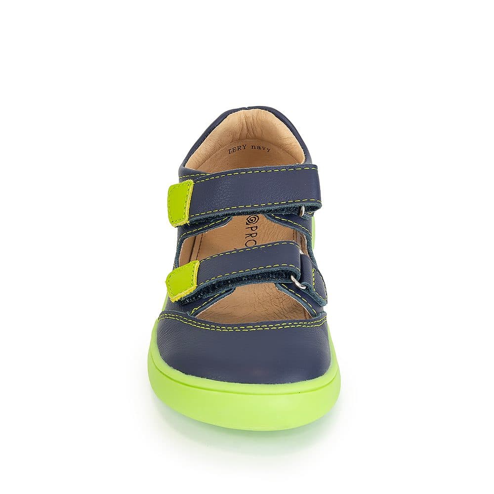 chlapecké sandály Barefoot TERY NAVY, Protetika, modrá - 21 - náhled 4