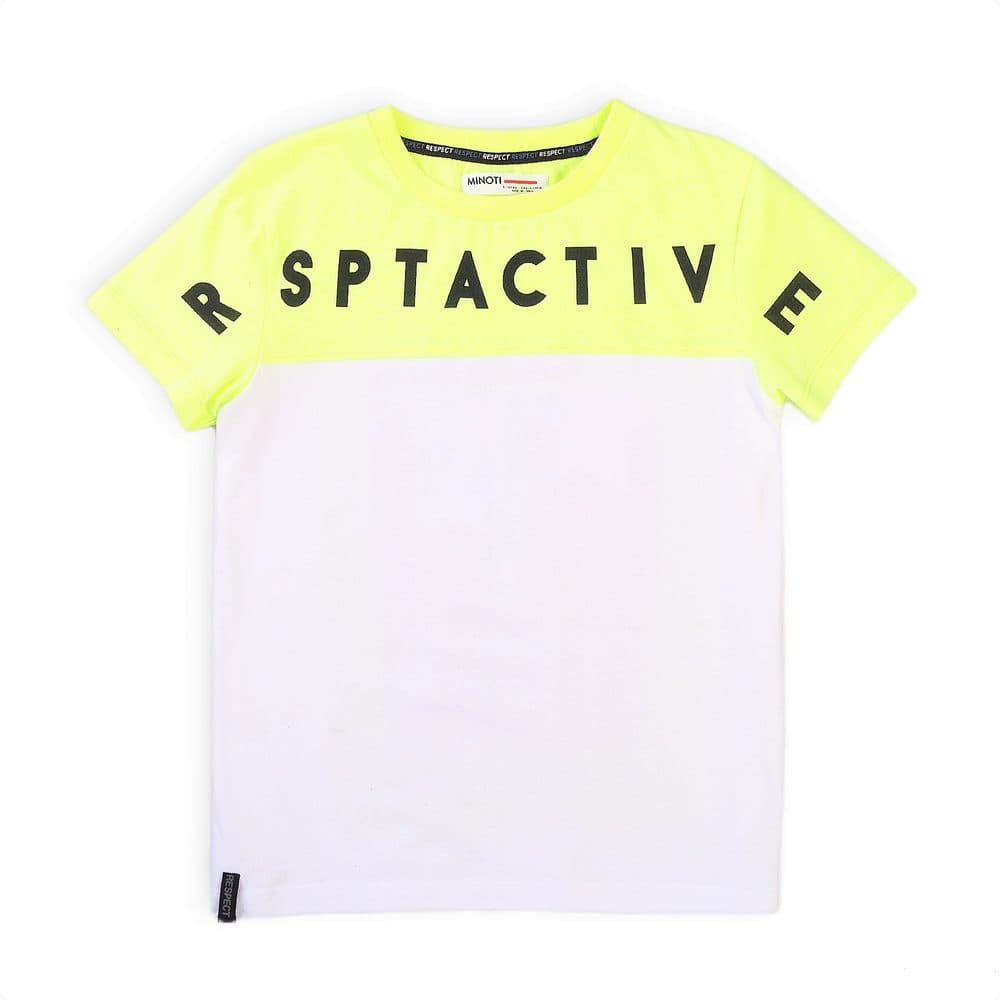 Tričko chlapecké s krátkým rukávem, sportovní, Minoti, Beat 3, kluk -