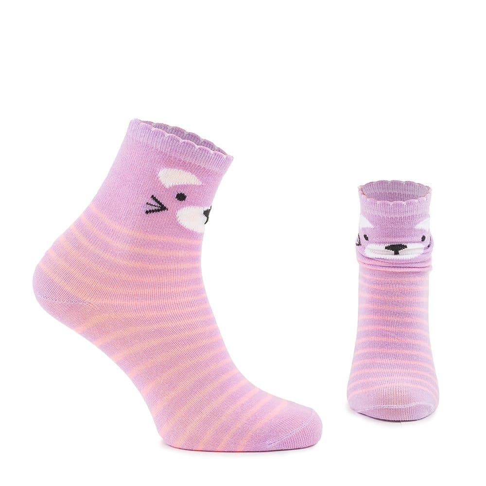veselé ponožky FUNNY dívčí - 3pack, Pidilidi, PD0135-01, holka - 23-26 - náhled 3