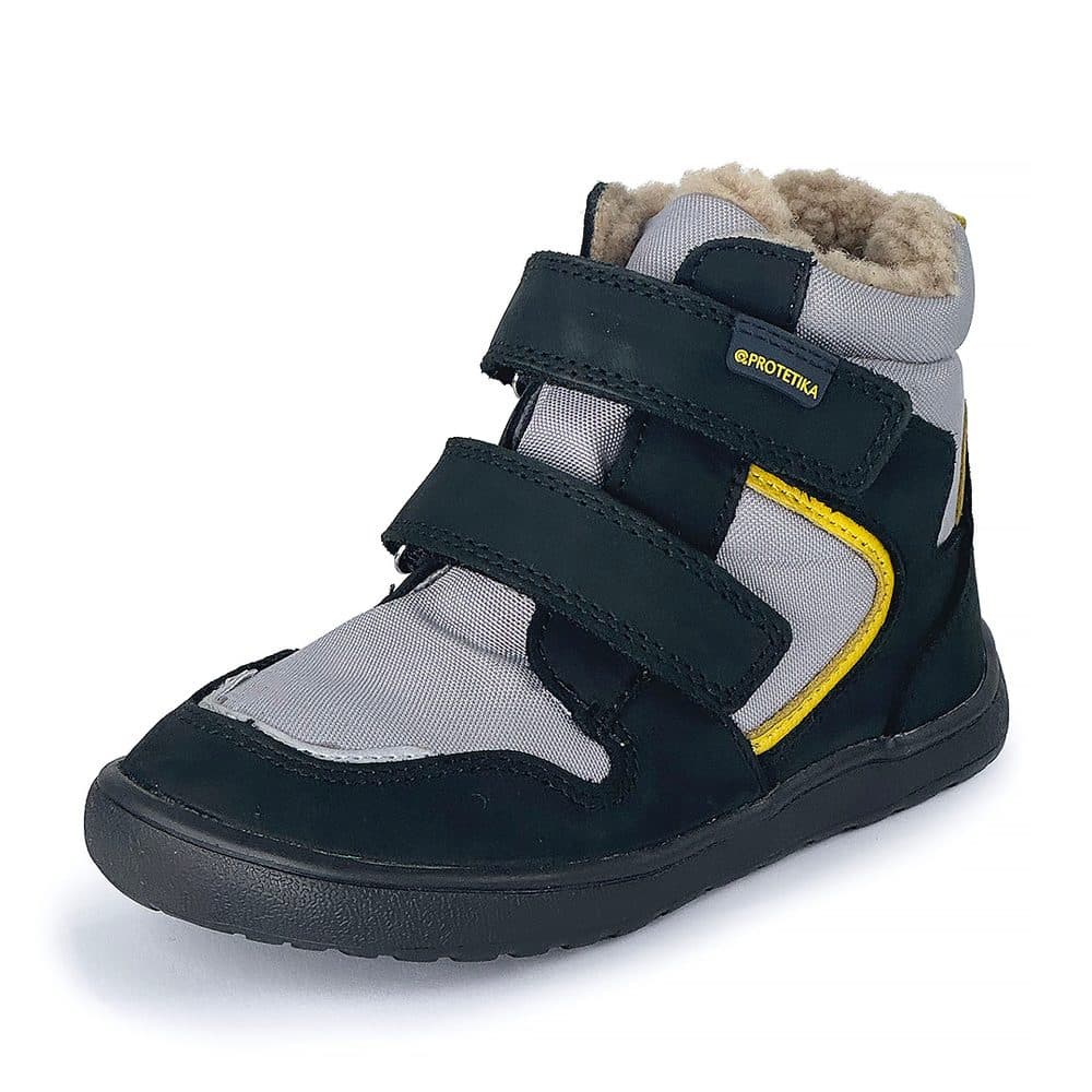 Chlapecké zimní barefoot boty PRO-tex Protetika - GERO BLACK -