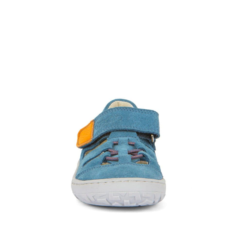 Dětská barefoot sandály ELASTIC Jeans Froddo G3150262-14 světle modrá - 25 - náhled 2