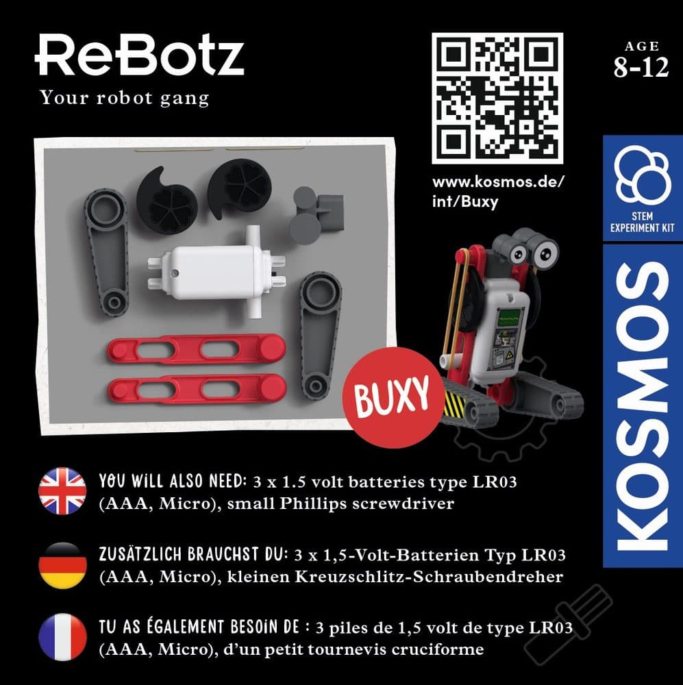 KOSMOS Robot Buxy skákací, KOSMOS, W052918 - náhled 4