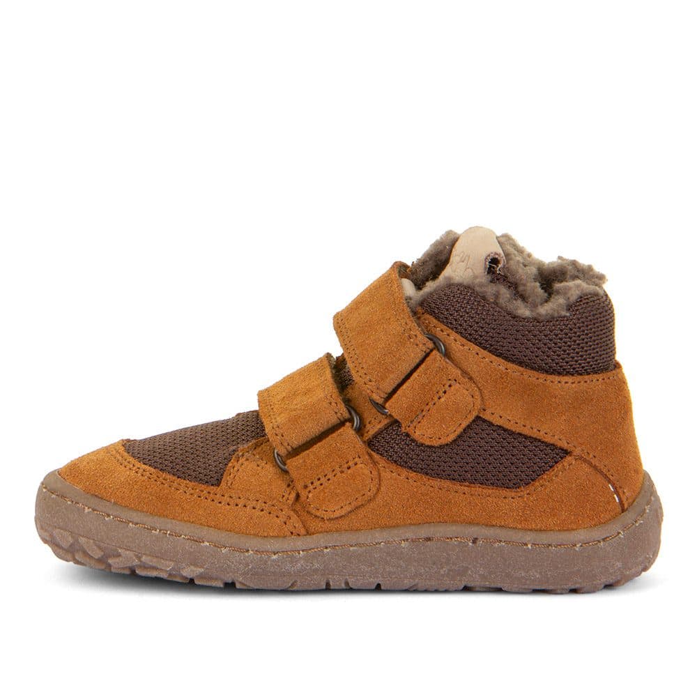 Dětské zimní barefoot boty TEX WOOL Cognac, Froddo, G3110254-14W, hnědá - 23 - náhled 5