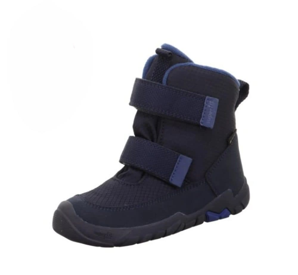 Chlapecké zimní boty barefit TRACE Blue Gore-Tex, Superfit , 1-006039-8010, tmavě modrá -