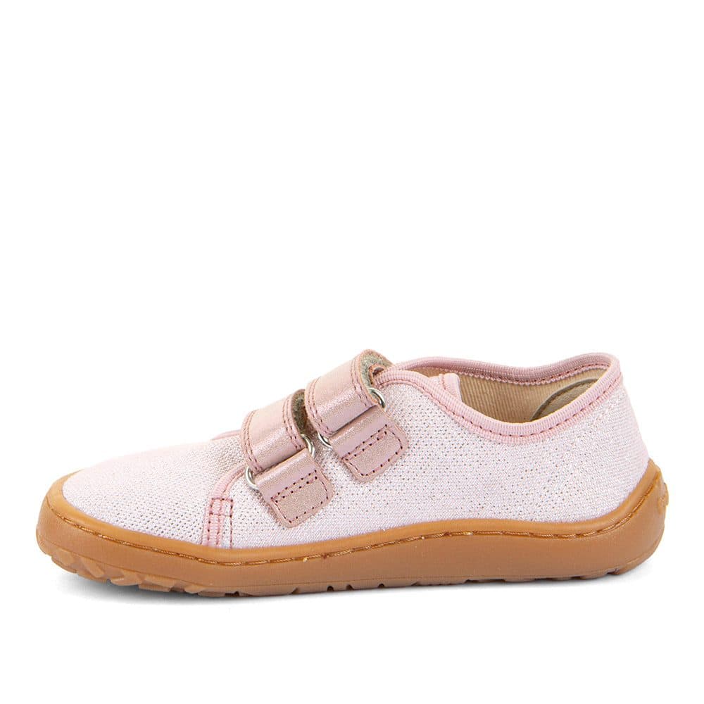 Dívčí plátěné barefoot tenisky CANVAS PINK SHINE Froddo G1700440 - 26 - náhled 3