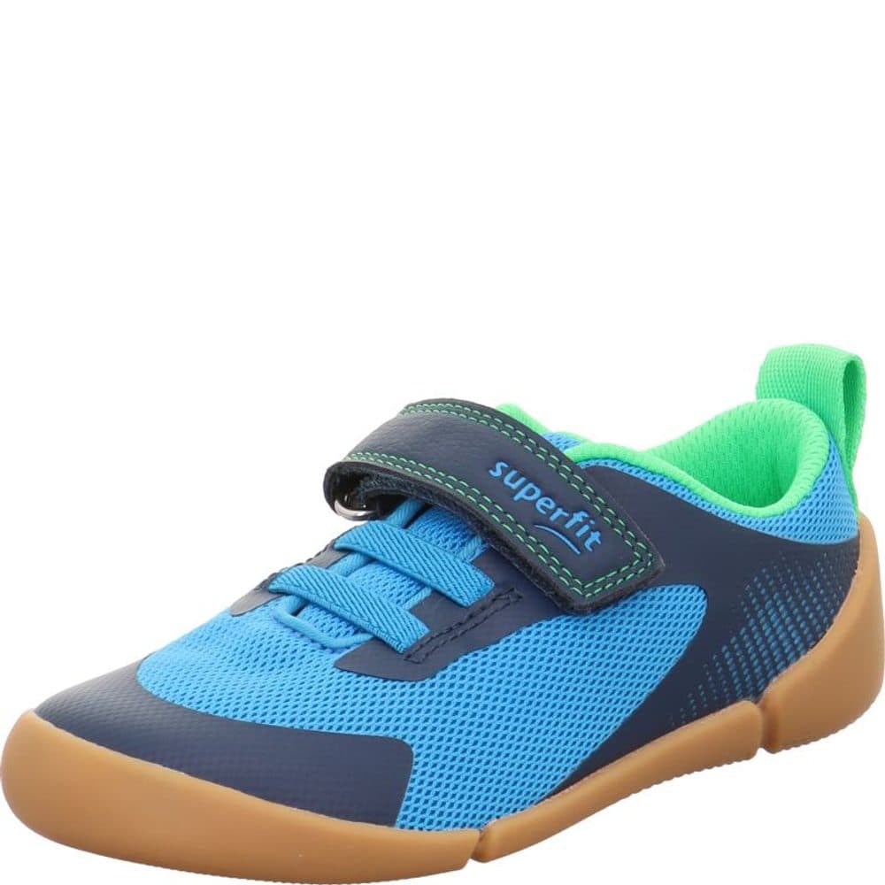 Chlapecké barefit tenisky VENTO Blue/Light Green Superfit 1-008203-8000 -
