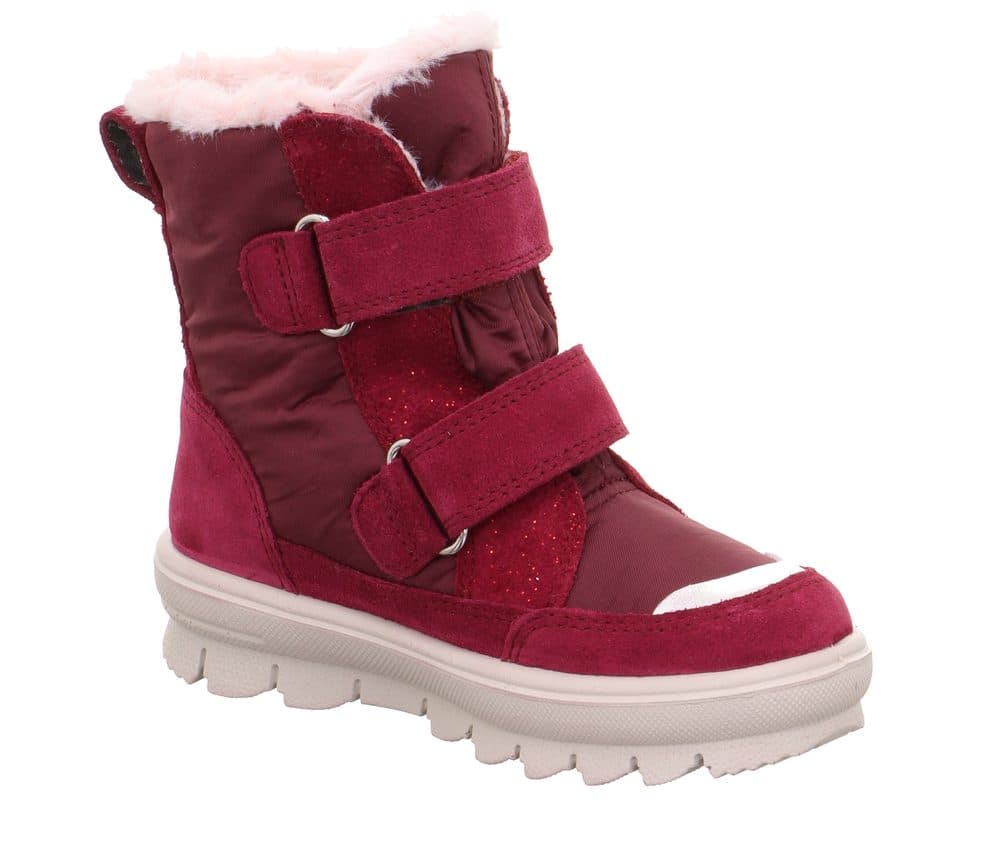 Dívčí zimní boty FLAVIA Red/Silver Gore-Tex, Superfit , 1-000216-5000, červená - 27 - náhled 4