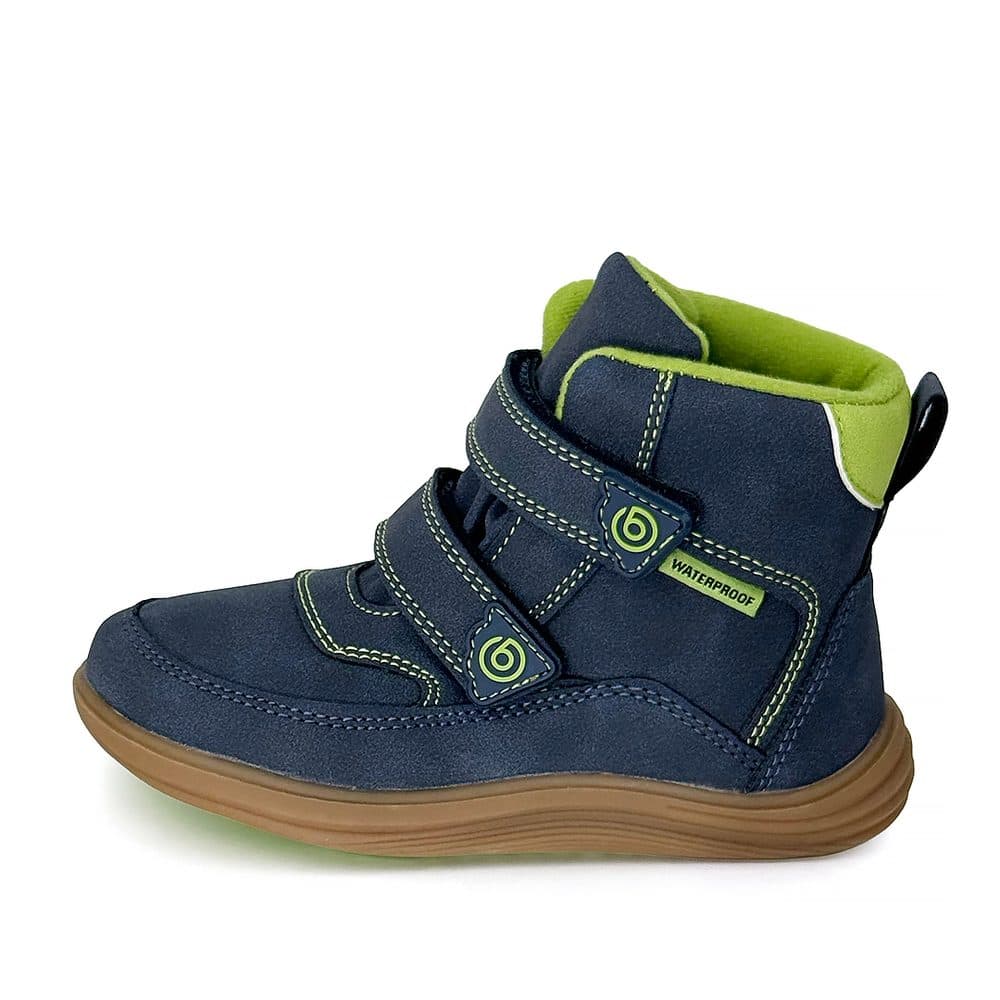 Chlapecké celoroční barefoot boty Bugga KIVO Navy B00199-04 - 25 - náhled 3