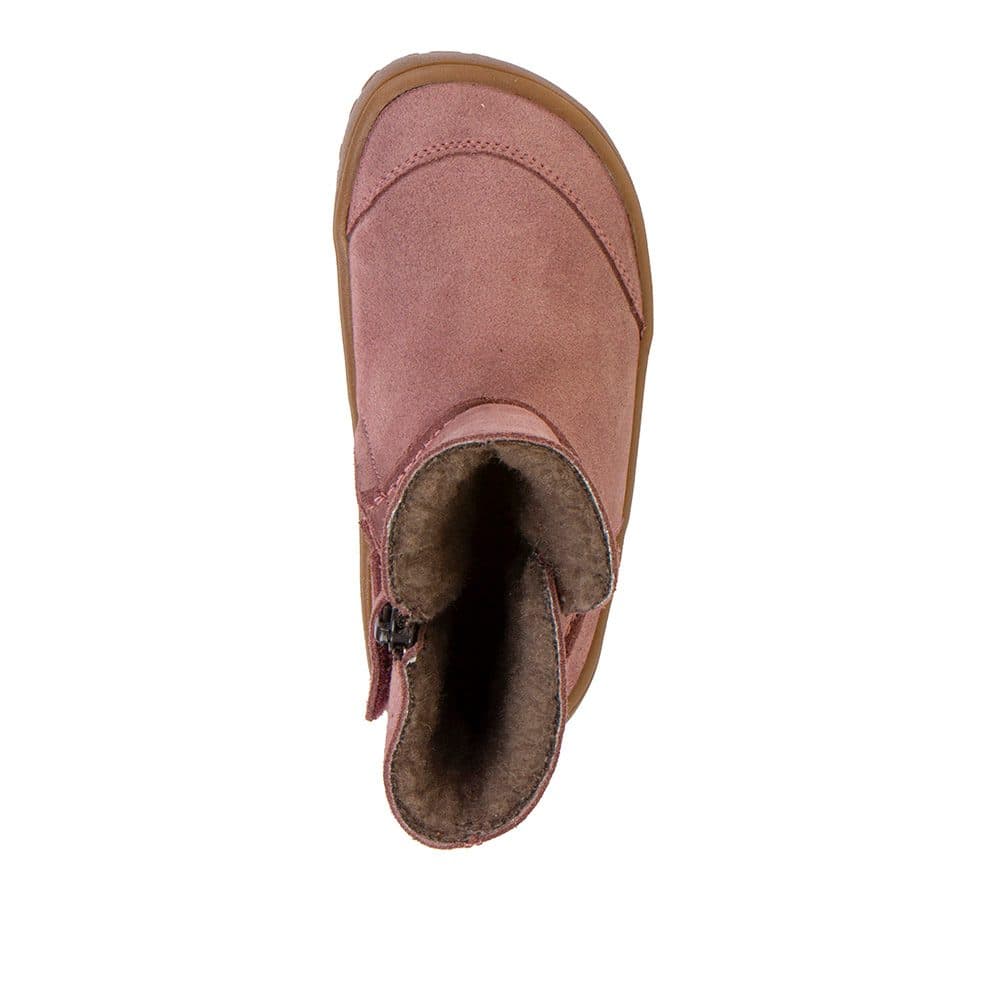 Dívčí zimní barefoot boty TEX SUEDE Dark Pink  G3160250 - 25 - náhled 2
