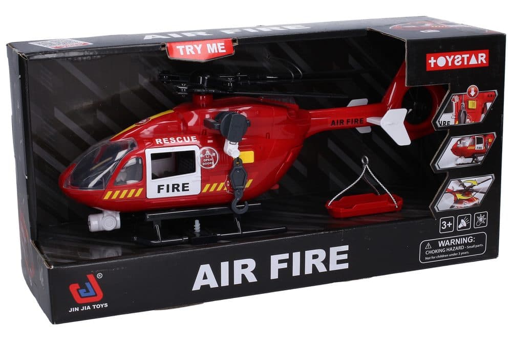 Vrtulník hasičský s efekty 38 cm, Wiky Vehicles, W049478 - náhled 2