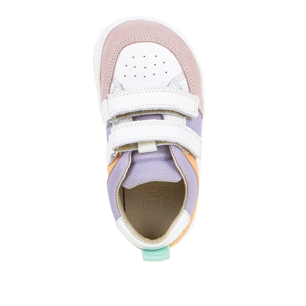 Dívčí barefoot textilní tenisky LOOP WHITE/LILA Froddo G3130282-8 - 24 - náhled 2
