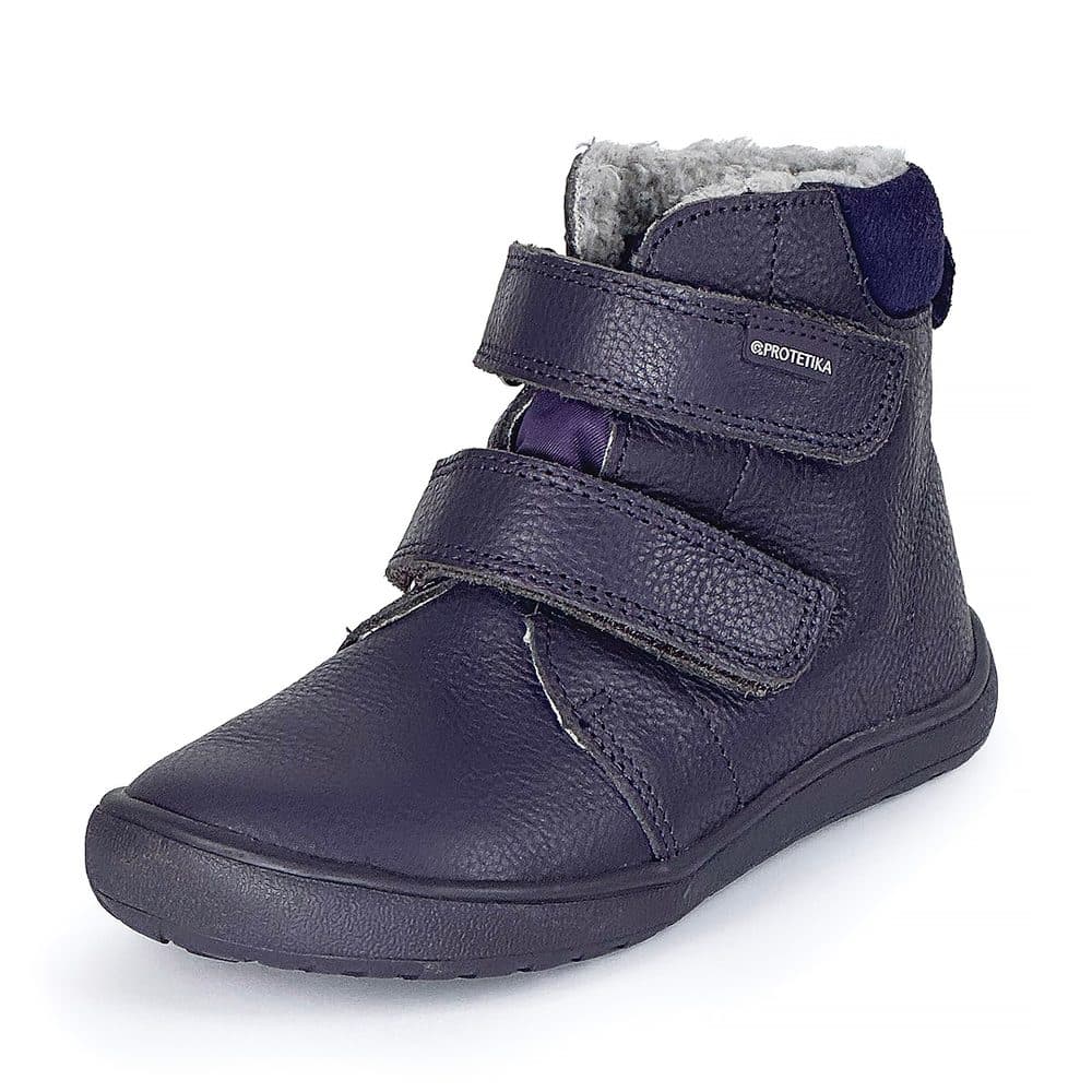 Dívčí zimní barefoot boty PRO-tex Protetika - BEKA PURPLE -