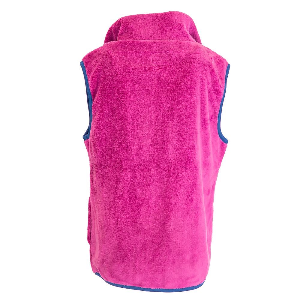 vesta dívčí chlupatá se stojáčkem, Pidilidi, PD1140-07, fuchsia - 104 | 4let - náhled 4