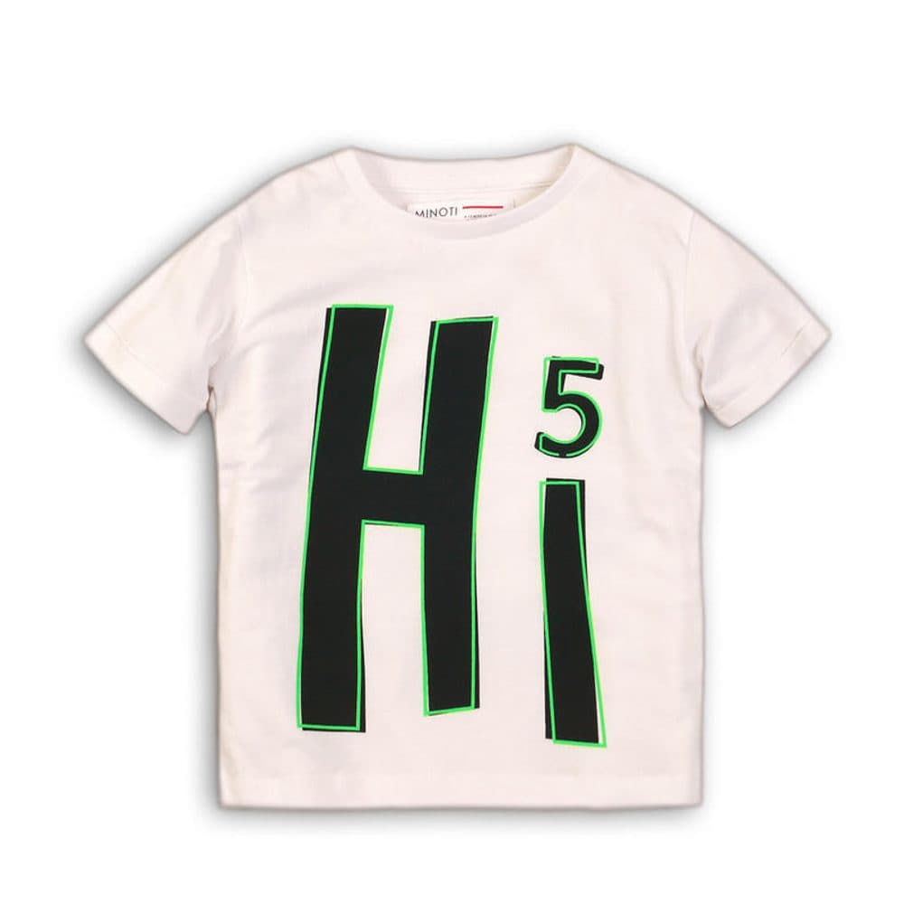 Tričko chlapecké s krátkým rukávem, Minoti, TB TSHIRT 7, bílá -