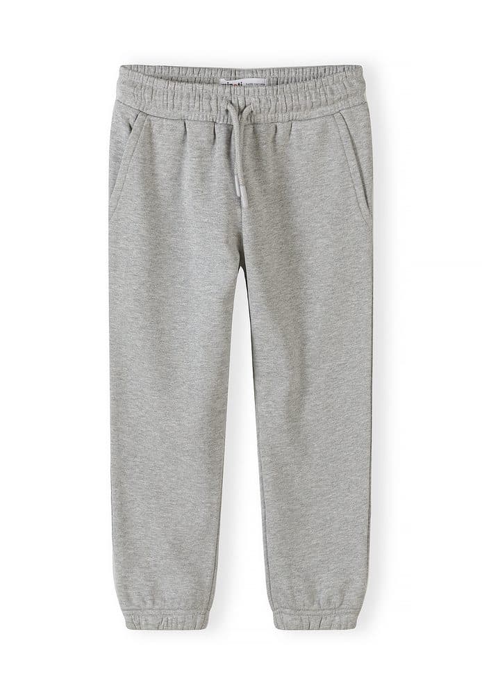 Tepláky slim-fit s elastickým pasem a stahovací šňůrkou 3pack Minoti 29FLEECE285 - 104/110 | 4/5let - náhled 2