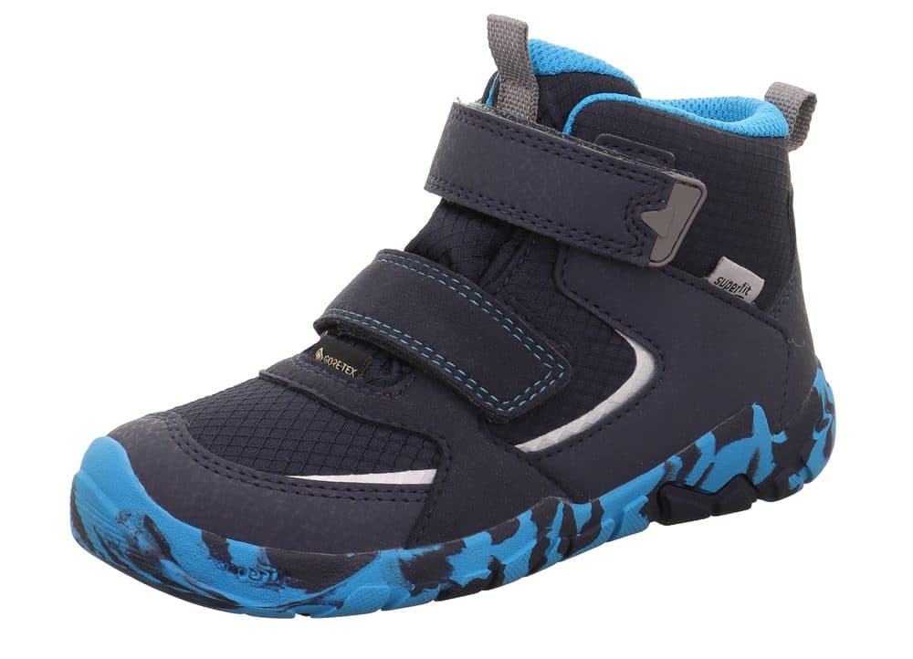 Dětské celoroční boty Barefit TRACE GTX, Superfit, 1-006033-8000, modrá -