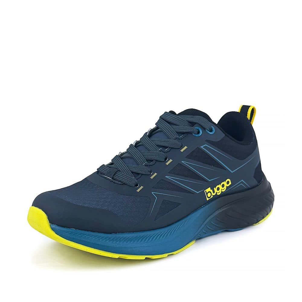 Chlapecké outdoorové boty na tkaničky Bugga SOLIS Blue B00205-04 - 34 - náhled 1