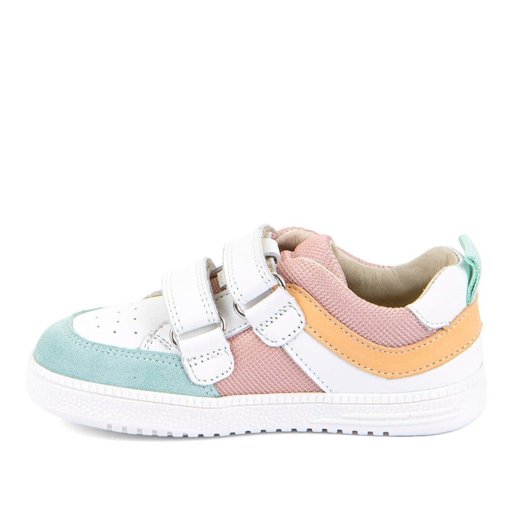 Dívčí barefoot textilní tenisky LOOP WHITE/PINK Froddo G3130282-4 - 24 - náhled 3