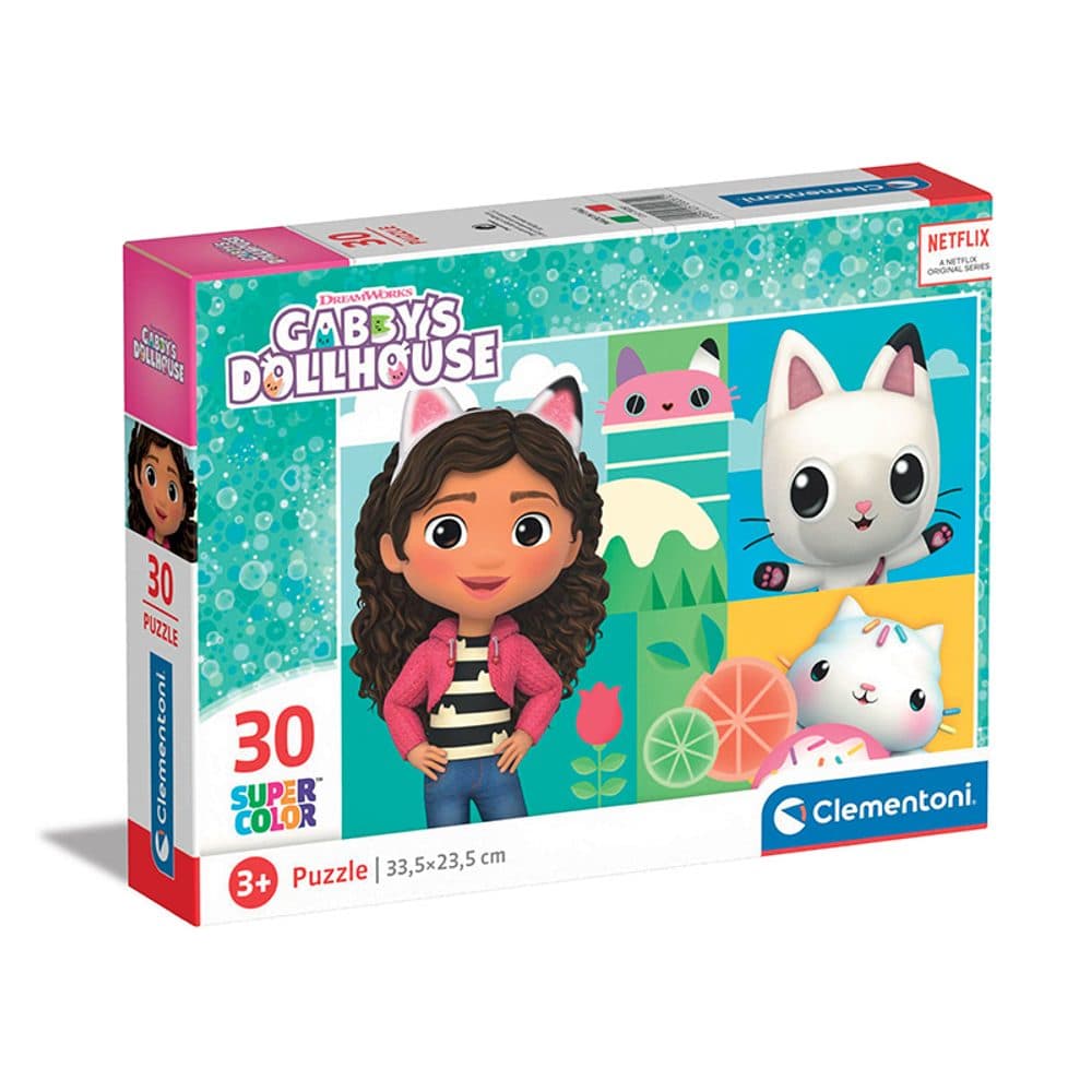 Clementoni - Puzzle Gábinin kouzelný domek 30 dílků, Clementoni, W032789