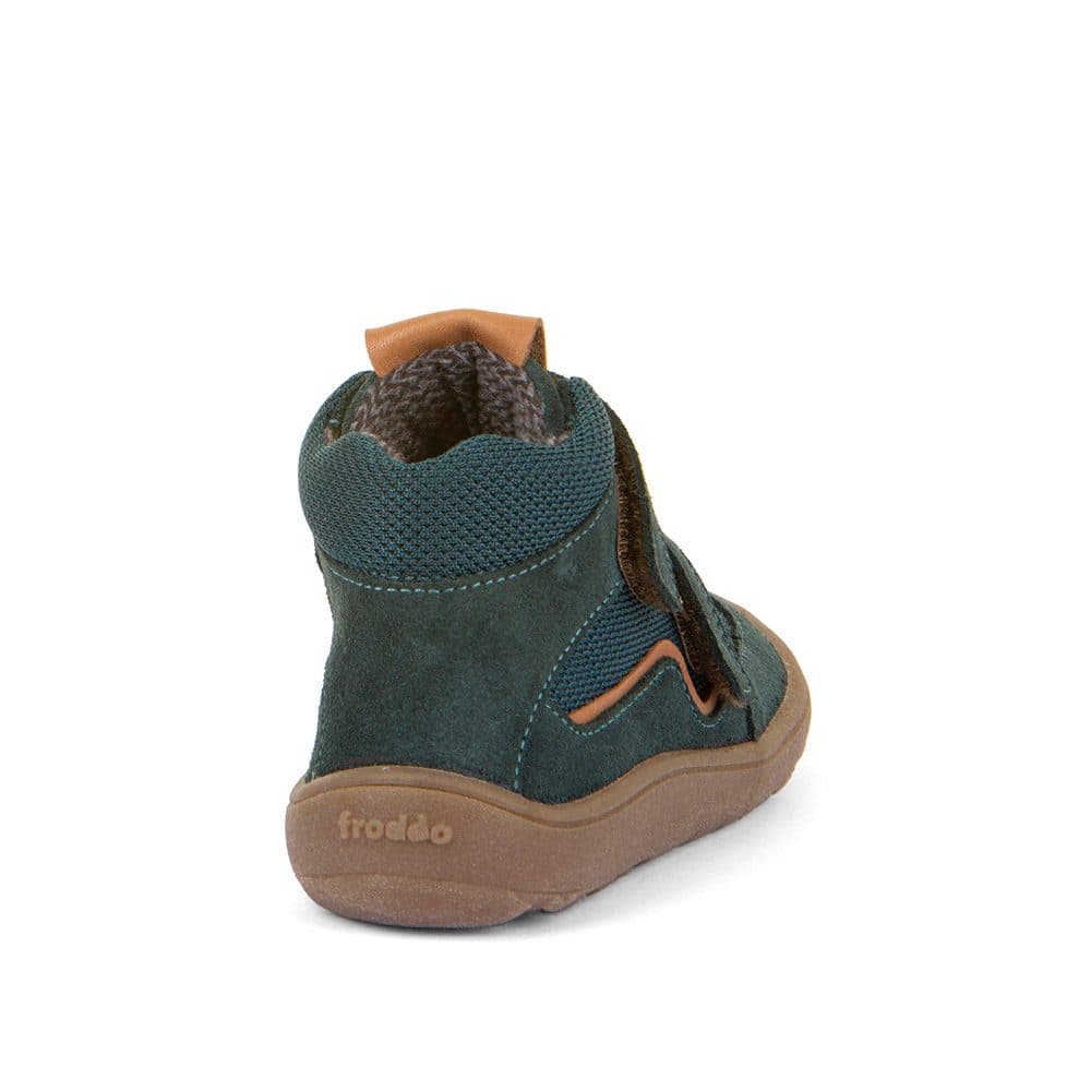 Chlapecké barefoot boty TEX AUTUMN  Petroleum Froddo G3110254-13 - khaki - 23 - náhled 4