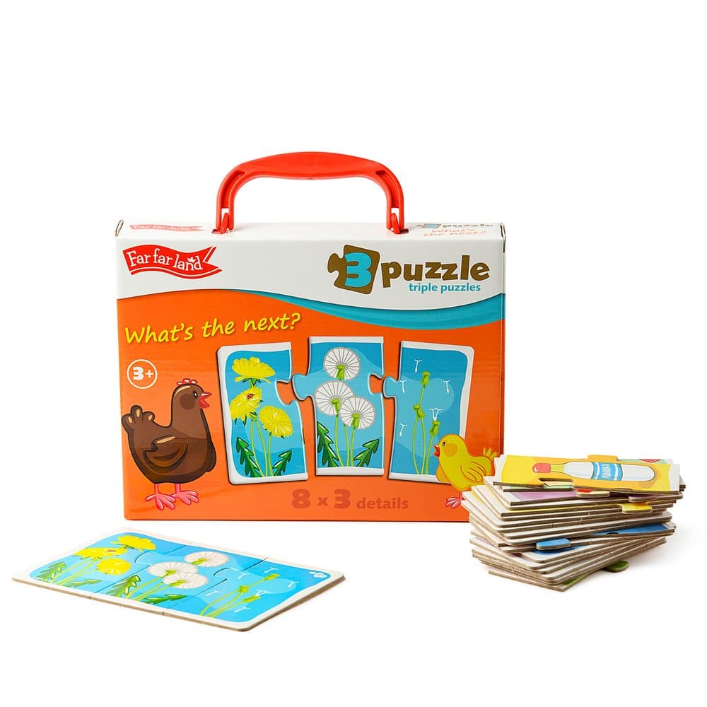 Far Far Land Puzzle trojice 8 obrázků, Far Far Land, W022257