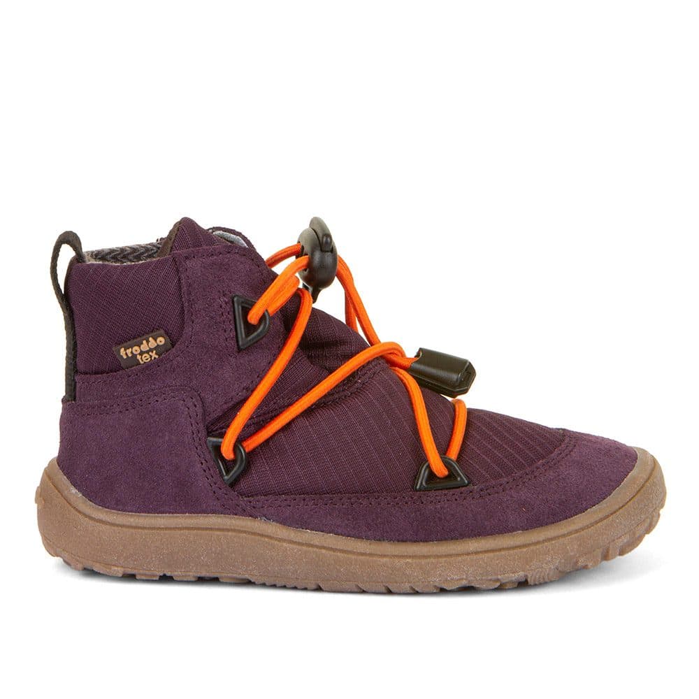 Dívčí celoroční barefoot boty TEX TRACK Purple, Froddo, G3110257-6, fialová - 30 - náhled 3