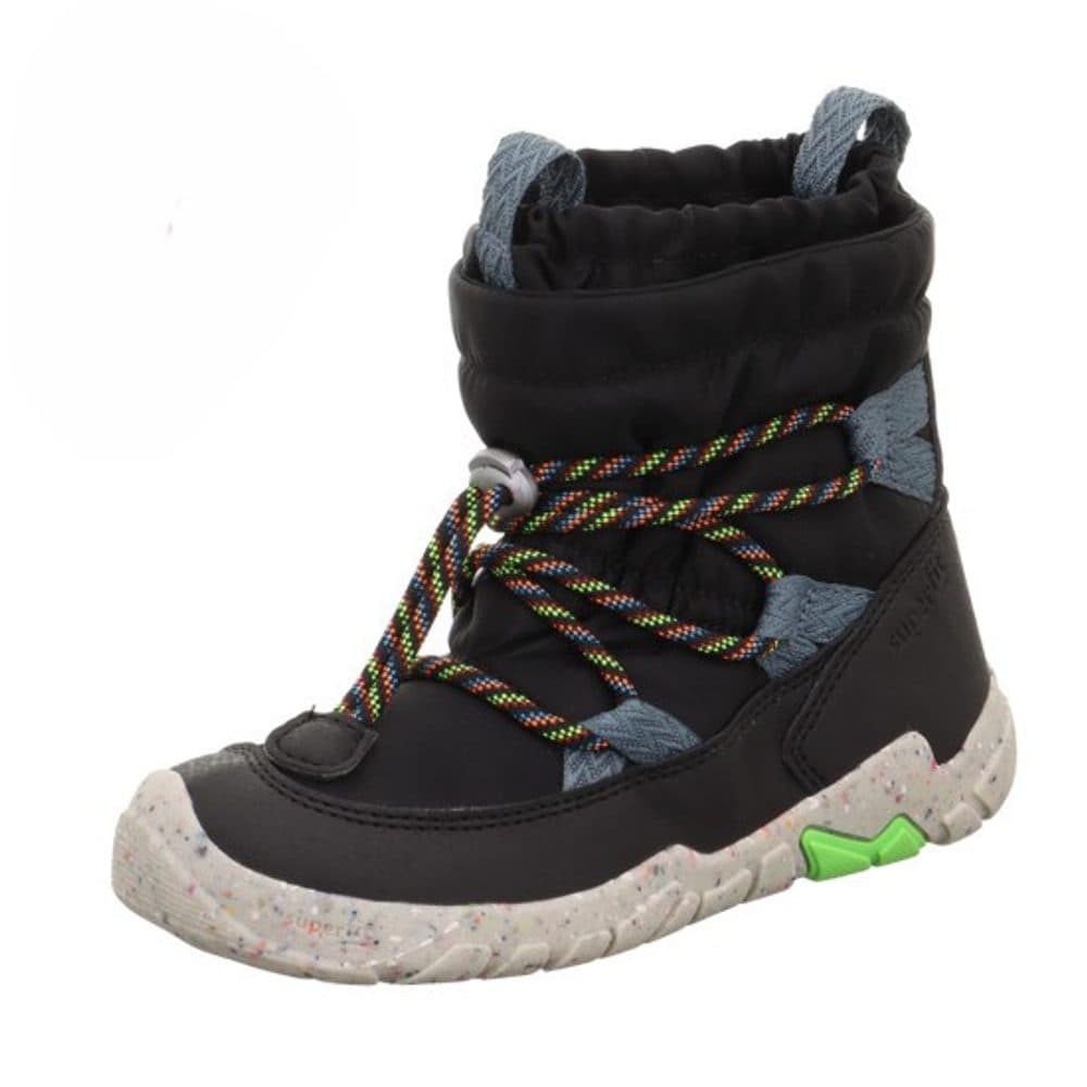 Dětské zimní boty barefit TRACE Black/Blue Gore-TEX, Superfit,1-006038-0000 - 25