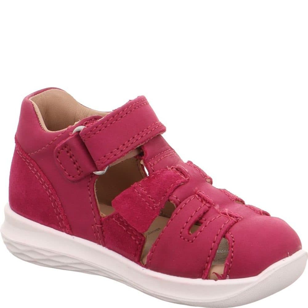 Dívčí sandály BUMBLEBEE Red Superfit 1-000392-5000 červená - 21 - náhled 3