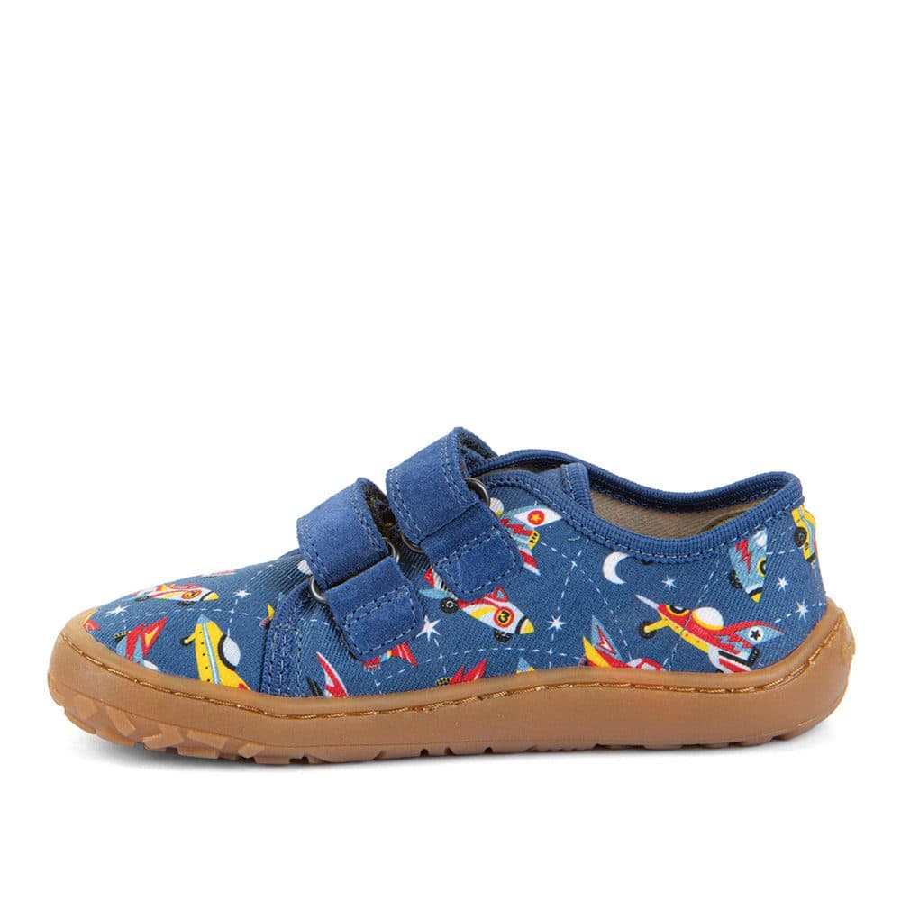 Chlapecké plátěné barefoot tenisky CANVAS BLUE ELECTRIC Froddo G1700440-5 - 24 - náhled 3