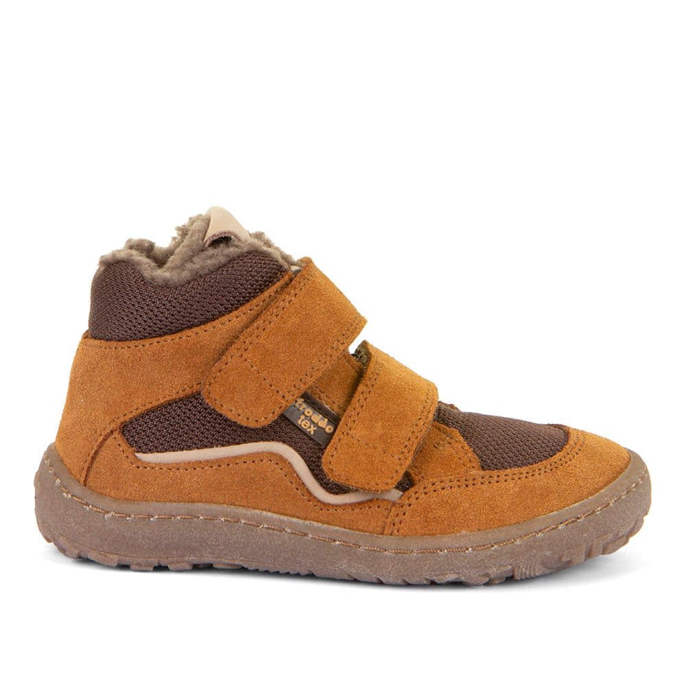 Dětské zimní barefoot boty TEX WOOL Cognac, Froddo, G3110254-14W, hnědá - 23 - náhled 2