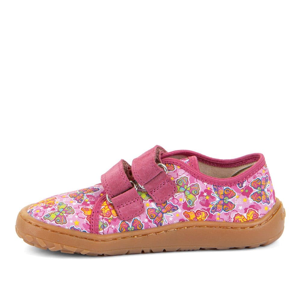 Dívčí plátěné barefoot tenisky CANVAS FUXIA/PINK Froddo G1700440-11 - 31 - náhled 3
