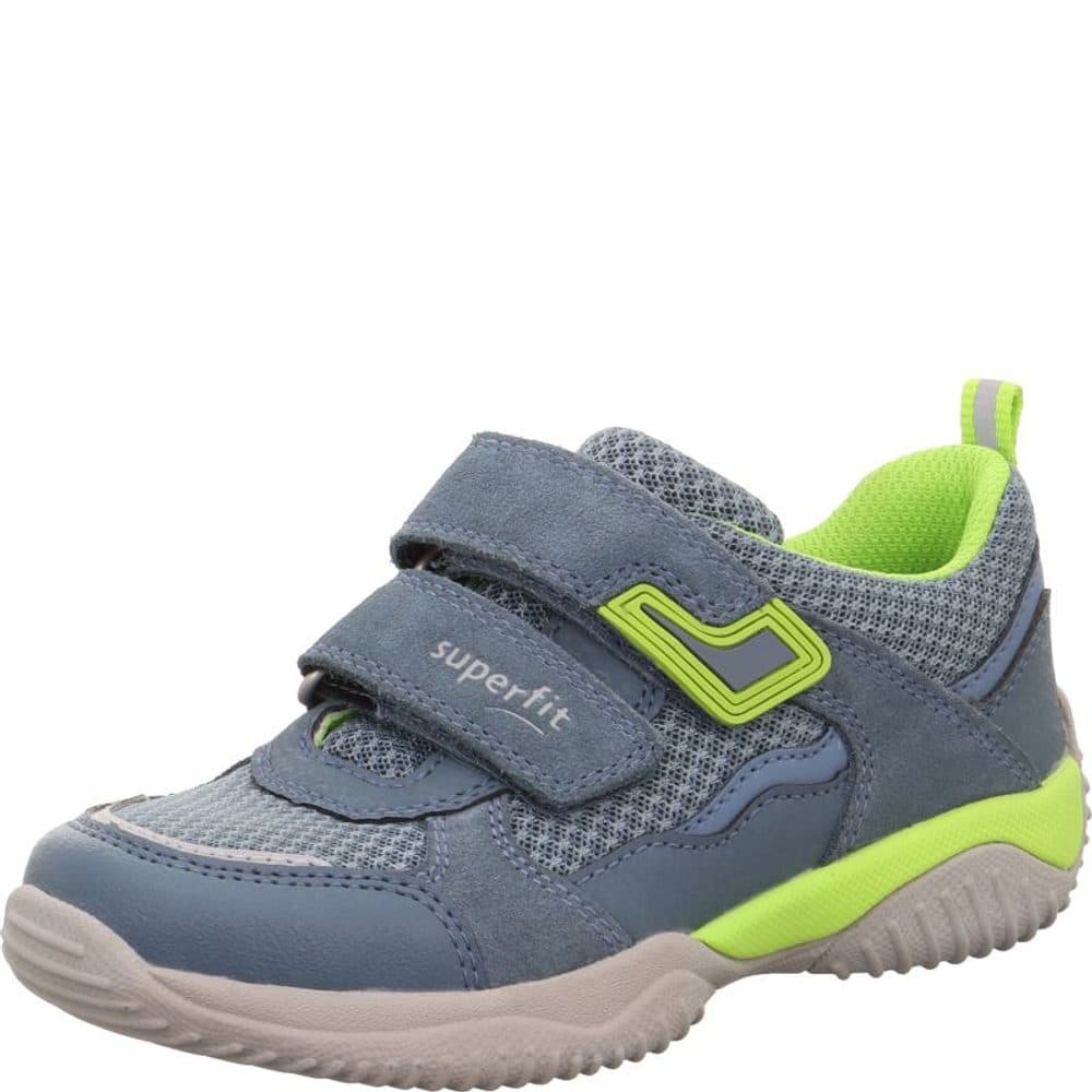 Chlapecké celoroční boty STORM Blue/Green, Superfit, 1-006390-8010, modrá -