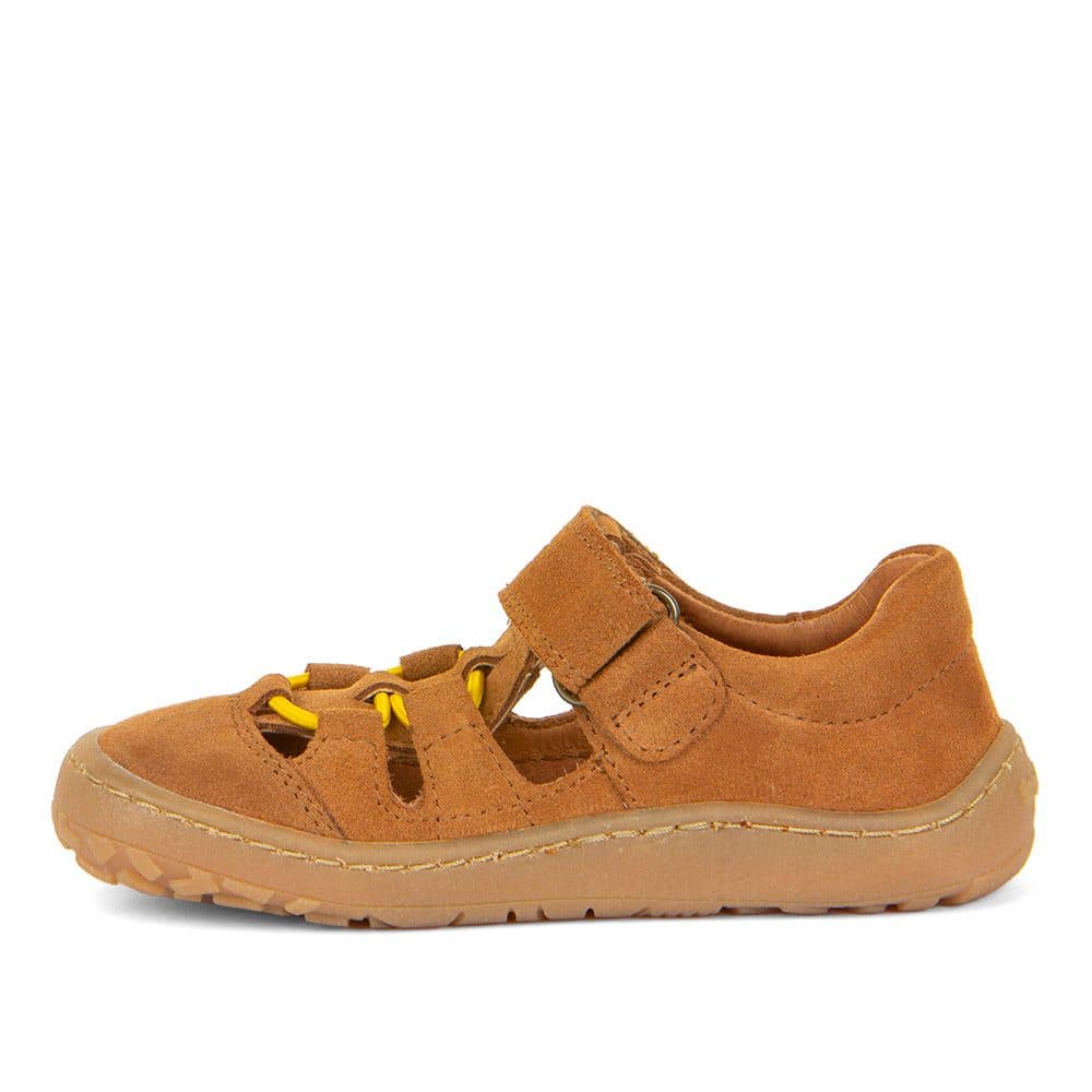 Chlapecká barefoot sandály ELASTIC Brown Froddo G3150262-3 hnědá - 28 - náhled 3