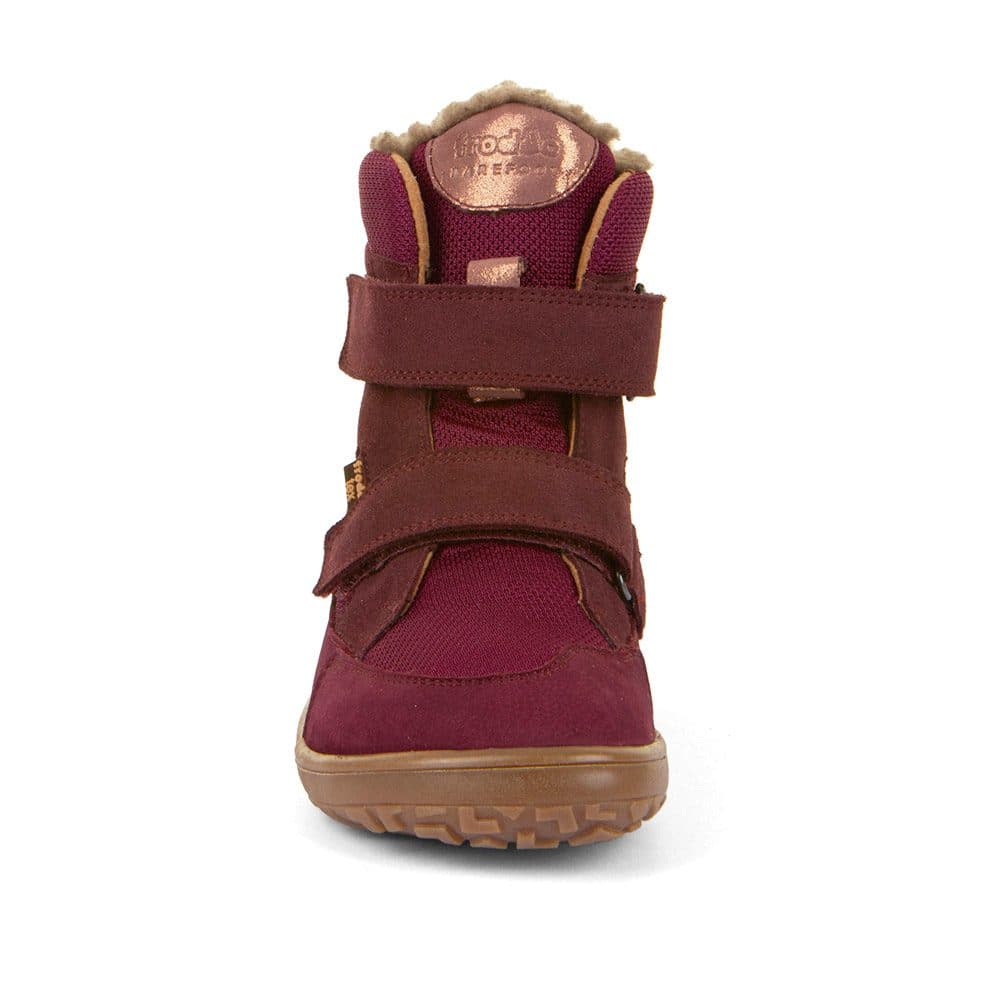 Dívčí zimní barefoot boty UP TEX WINTER Bordeaux G3160252-7 - 32 - náhled 4