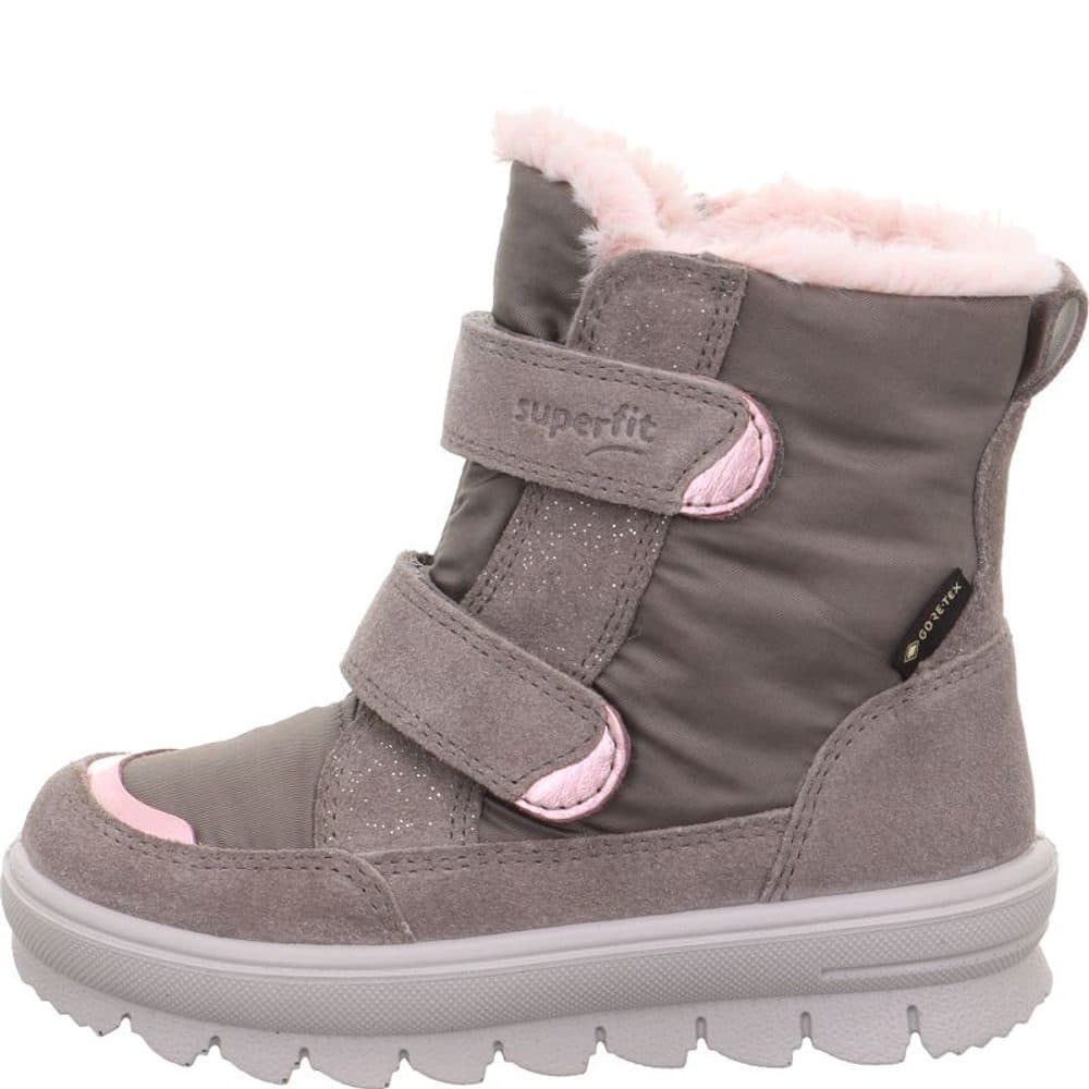 Dívčí zimní boty FLAVIA Gray/Pink Gore-Tex, Superfit , 1-000216-2000, šedá - 27 - náhled 3