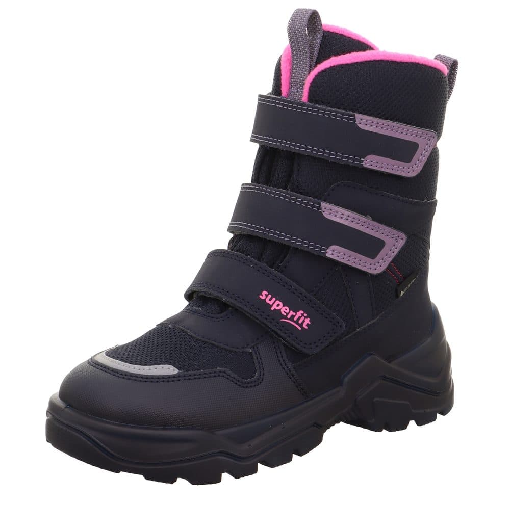 Dívčí zimní boty barefit SNOW MAX Blue/Pink Gore-Tex, Superfit , 1-002023-8020, modrá - 32 - náhled 1
