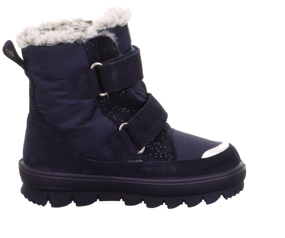 Dívčí zimní boty FLAVIA Blue/Silver Gore-Tex, Superfit , 1-000216-8000, modrá - 35 - náhled 4