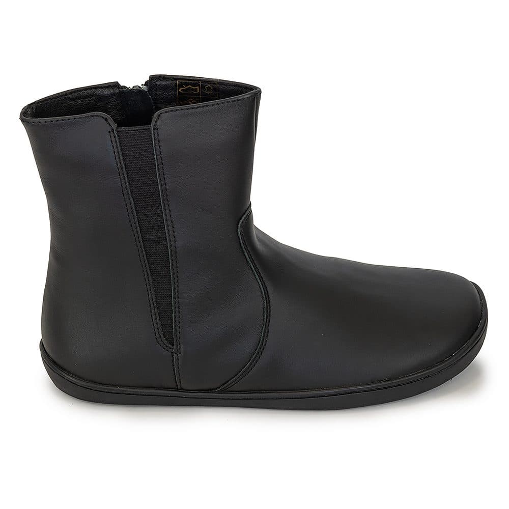 Dámské barefoot zimní boty TAMEA DARK BLACK, Protetika, tmavě černá -