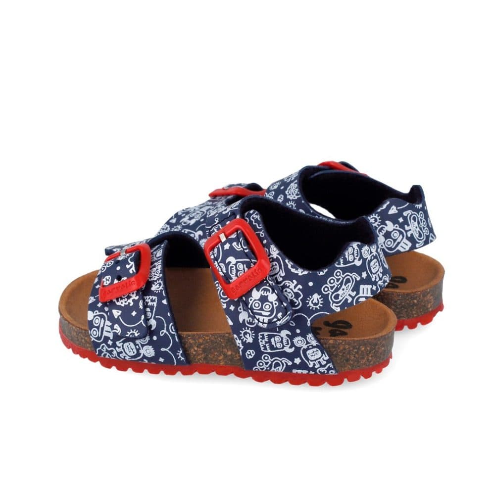 Chlapecké sandály BIO ESTAMPADO AZUL MARINO Biomecanics 262462-A089 - 25 - náhled 2